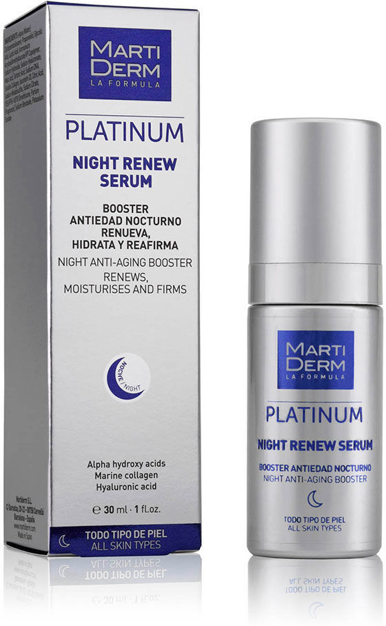 Martiderm Platinum Night Renew serum 30 ml