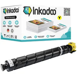 Inkadoo, Toner, Kompatibel zu UtaxCK-8512 Tonerkartusche (Y)