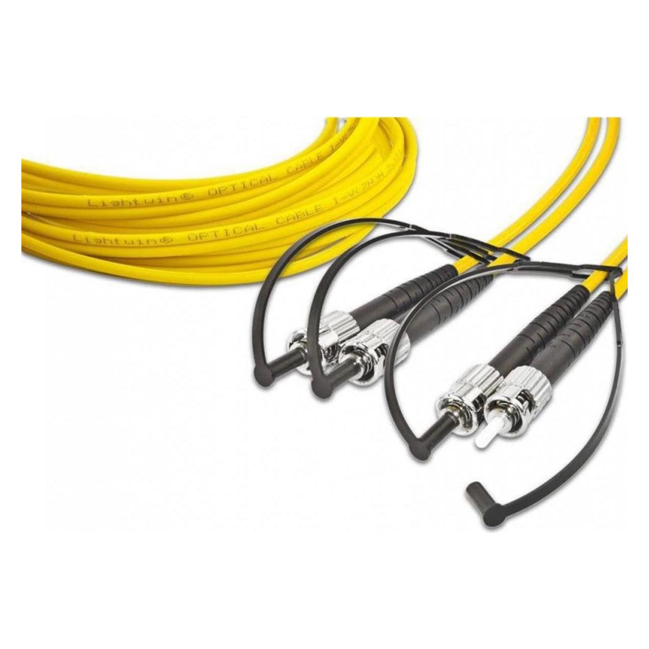 Lightwin LWL HQ Duplex Patchkabel, 1m (1 m) (LDP-09 ST-ST 1.0)
