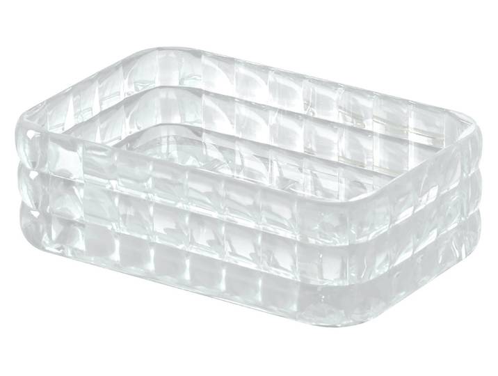 DiAqua Seifenschale Glady Transparent 4 × 8 × 13 cm