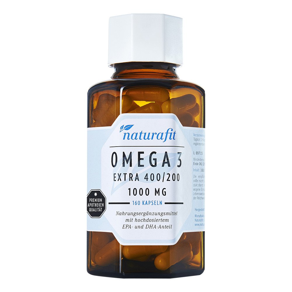 NaturaFit GmbH Naturafit Omega 3 extra 400/200 Kapseln 12516269