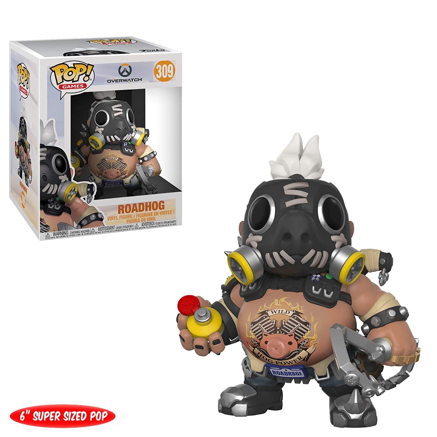 Funko Pop! Overwatch Roadhog 309 Vinyl figuur