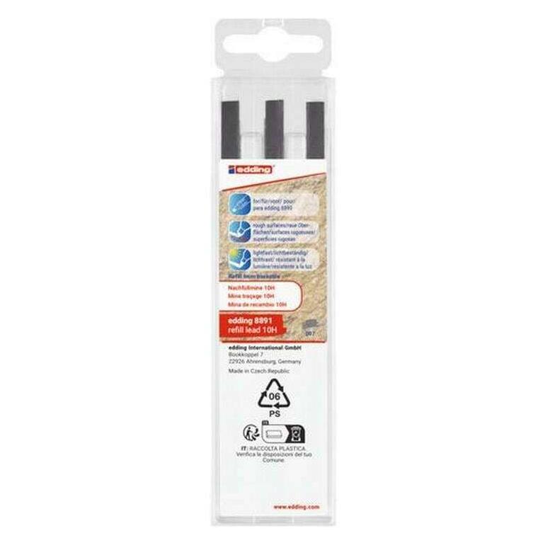 Edding Zimmermannbleistift Mine 8891 H10 (6x) (4-8891-6-2097)
