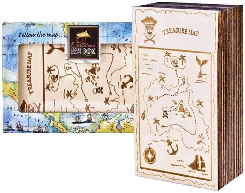 Eureka 3D Puzzle Secret Escape Box Caraïbes