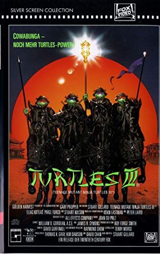 Stuart Gillard - Turtles 3 - Ninja Turtles [VHS] - Preis vom 08.10.2026 07:26:42 h