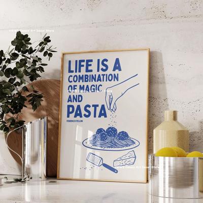Uplift Treasures Bon Appetit Coffee Kitchen Canvas Wall Art Print 9 40x60cm No Frame