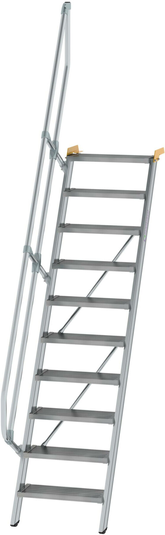 MUNK Aluminium-Treppe Stufen 60° 10 Stufen (600210)