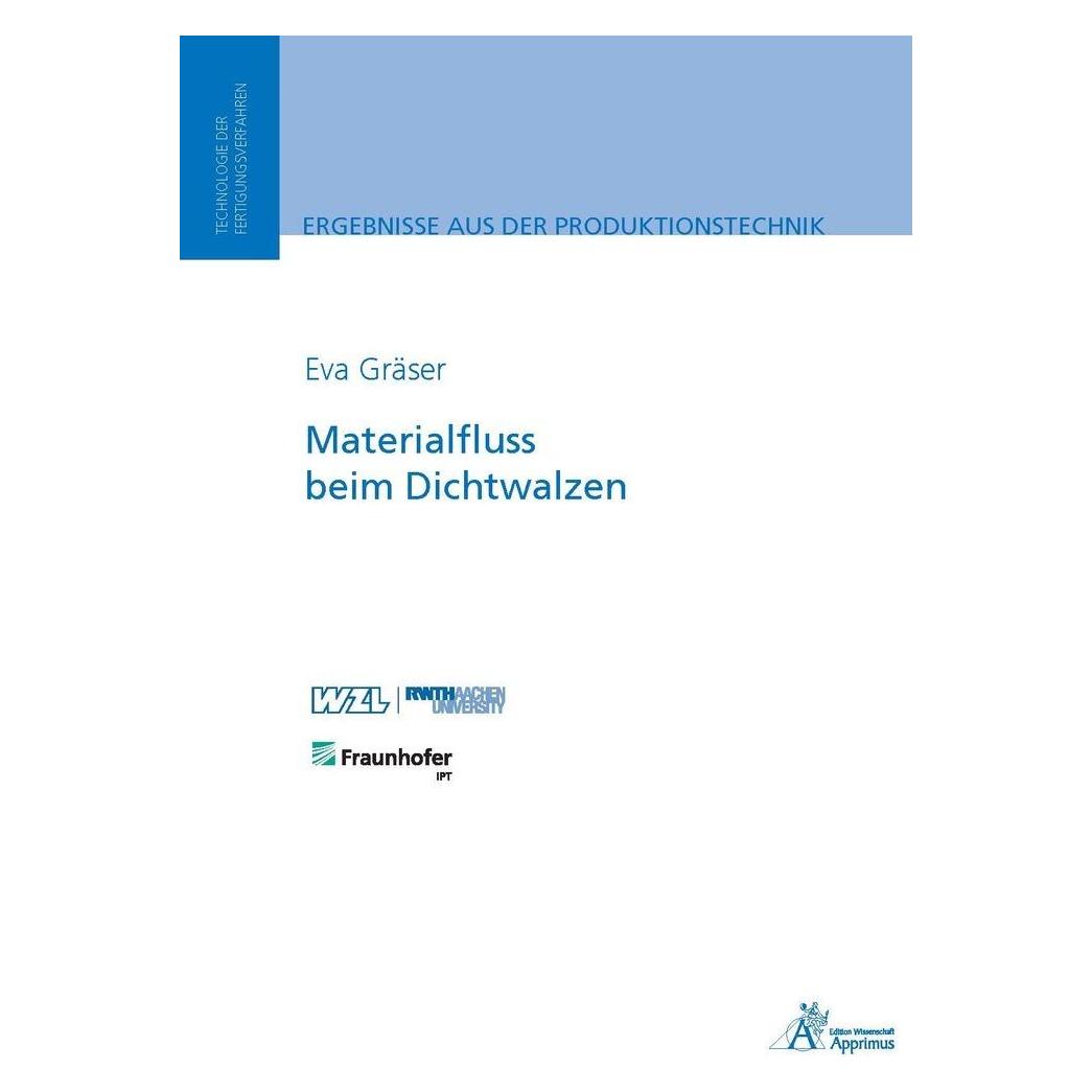 Apprimus Materialfluss beim Dichtwalzen (Deutsch, Softcover, Eva Gräser) (7552543)