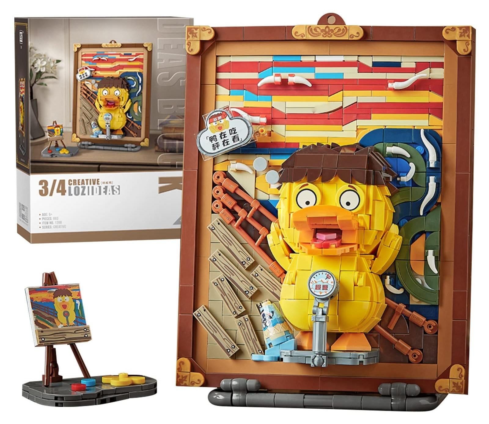 Solidchoice 3D Mini Bouwblokset voor Creatieve Kinderen