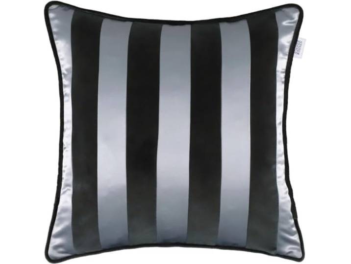 Schöner Wohnen Zierkissenhülle ohne Füllung Avenue Farbe grau Größe 43x43 Streifen Stripes