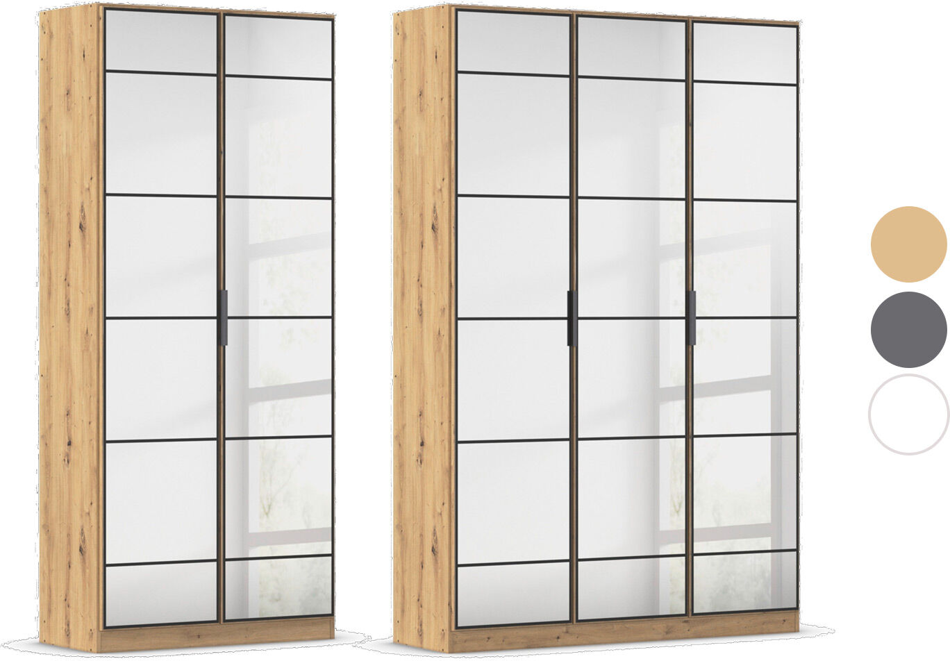 RAUCH ORANGE Acero Gardeobenschrank