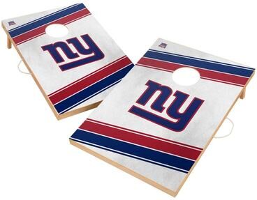 Skip's Garage New York Giants NFL Regulation 2x4 Cornhole Set