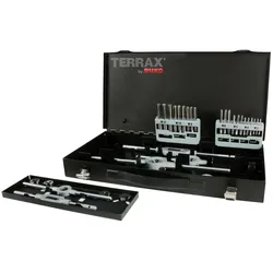 TERRAX by RUKO Gewindeschneidwerkzeug-Satz M HSS - 37 tlg. (Magazin Stahlblech) - A245020