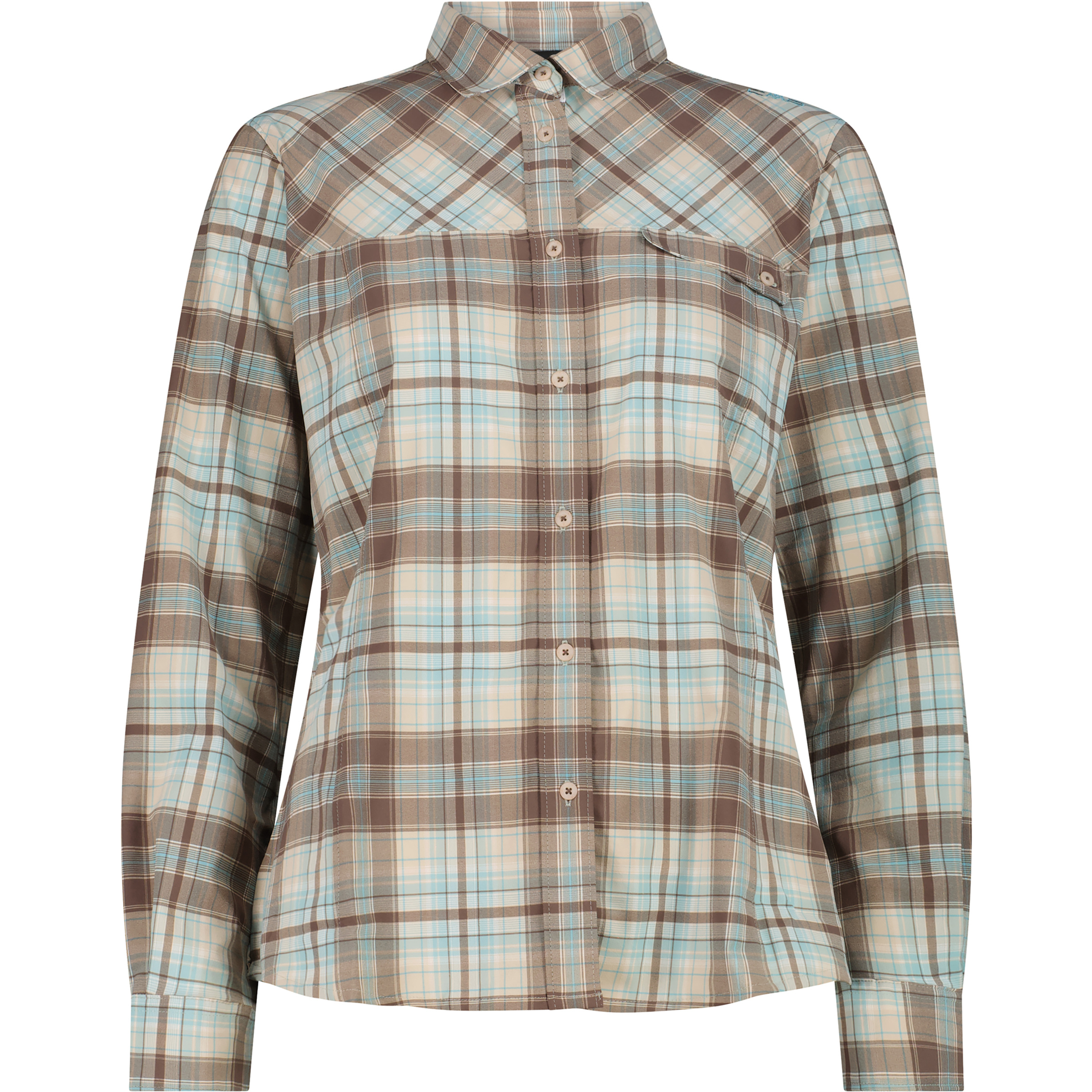CMP Damen Blusen grau Größe 3XL Trekking Elastisch