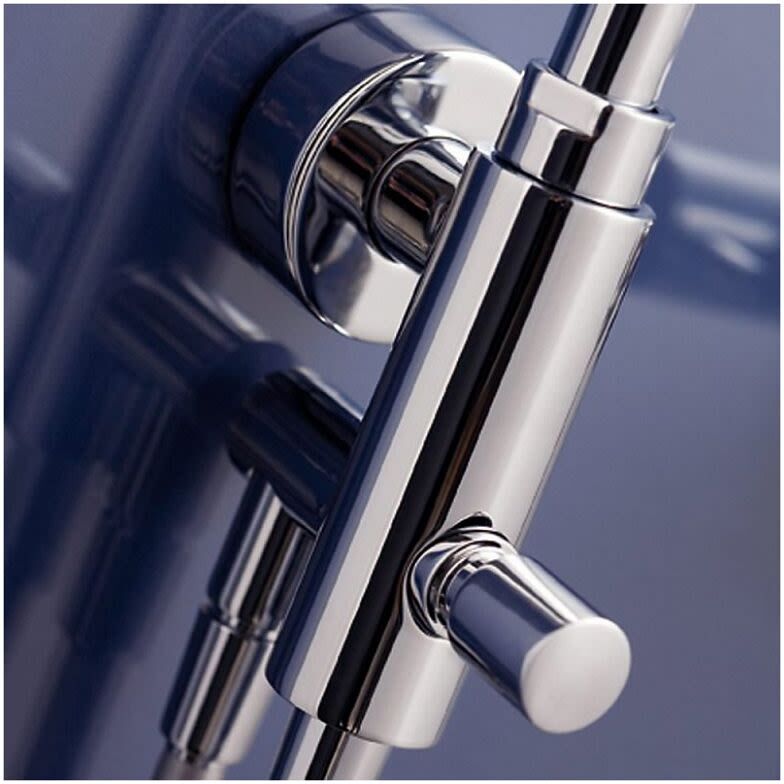 HSK Shower-Set Modell RS 200 Universal, Kopfbrause flach, rund 25 cm