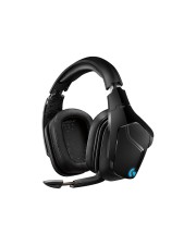 Logitech Gaming Headset G935 7.1-Kanal Full-Size 2,4 GHz kabellos 3,5 mm Stecker Schwarz Blau (981-000744)