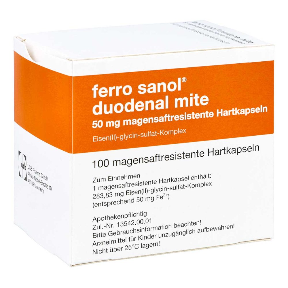 Teofarma s.r.l. Ferro sanol duodenal mite 50mg 00940890