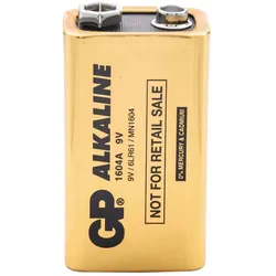 GP Batteries GP GPIND1604AB 9 V Block-Batterie Alkali-Mangan 9 V 200 St. (200 Stk., 9V Block), Batterien + Akkus