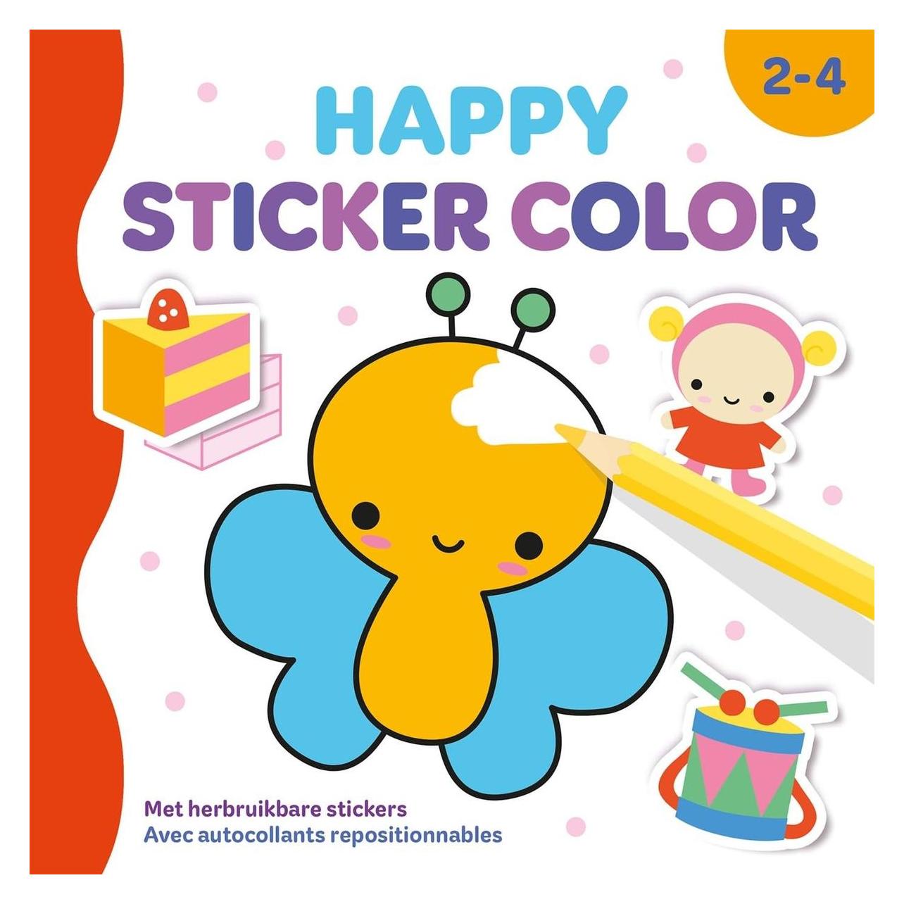 Deltas Happy Sticker Color - 2-4 Jahre (64654621)