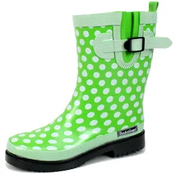 Bockstiegel  Dorin Damen Gummistiefel hellgrün multi