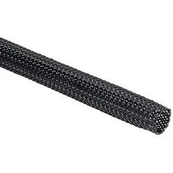 HellermannTyton Polyester Geflechtschlauch HEGP50-PET-BK-L4