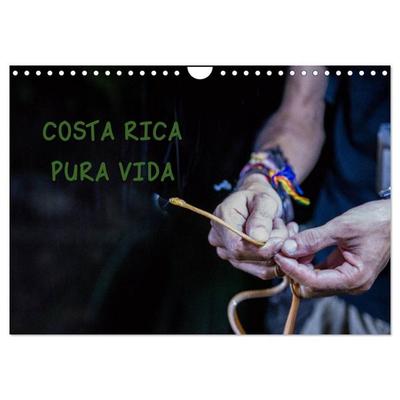 COSTA RICA - PURA VIDA (Wandkalender 2026 DIN A4 quer), CALVENDO Monatskalender