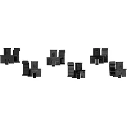 Realwear MSA Front Brim Top Mount Clips - Right Eye User 3 Pairs HMT-1 Navigator 500 Series, Zubehör VR + AR, Schwarz
