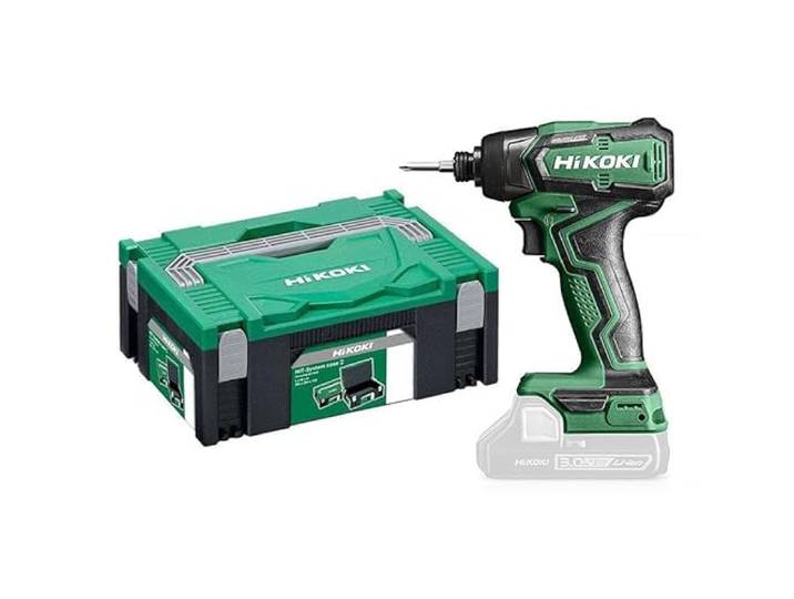 HIKOKI Perceuse à batterie sans fil 18V - Outil polyvalent pour bricoleurs - Couple de 140 Nm - Design compact avec maletin