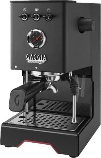 Gaggia Classic Up EG2500 - coffee machine with milk frother - 15 bar - black stainless steel