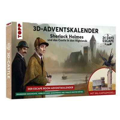 24 DAYS ESCAPE 3D-Adventskalender – Sherlock Holmes und das Castle in den Highlands, Game von Markus Müller, Frechverlag GmbH