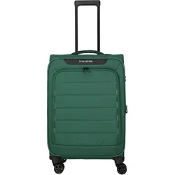 travelite SKAII Trolley 4-Rollen M exp. Green