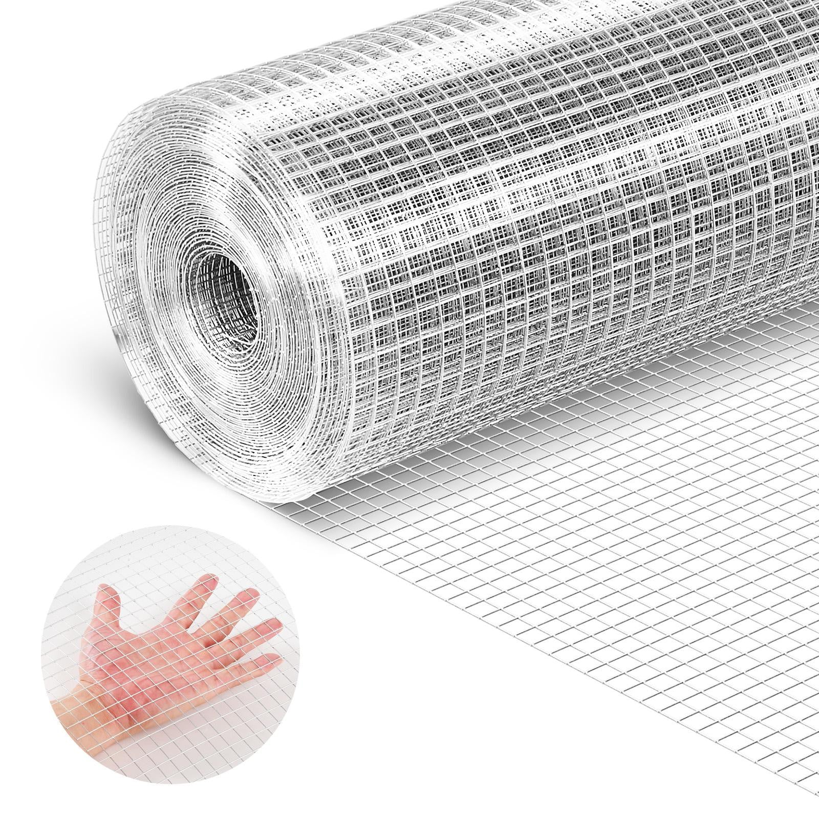 Vevor fijnmazig draadgaas, verzinkt staal, zilver, 1 x 20 m