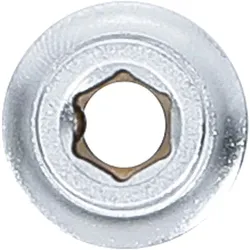 BGS Bit-Adapter mit Haltekugel Innenvierkant 10 mm (3/8") Innensechskant 6,3 mm (1/4") - 8225