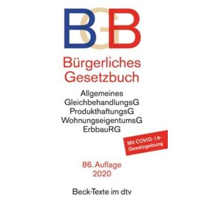 Bürgerliches Gesetzbuch BGB, Taschenbuch von , dtv, 978-3-406-76139-3