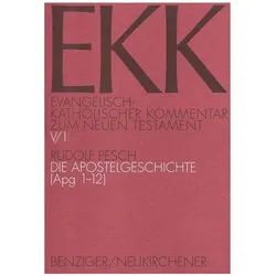 Die Apostelgeschichte, Fachbücher von Rudolf Pesch