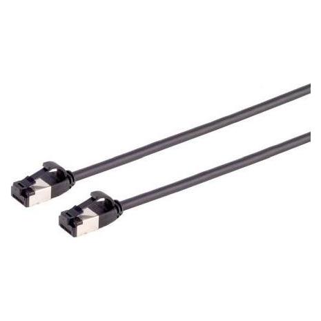 Flexline -Netzwerk-Patchkabel CAT. 8.1 U/FTP PIMF, extra dünn TPE schwarz 2,0m (U/FTP, CAT8.1, 2 m) (FL31-47035)