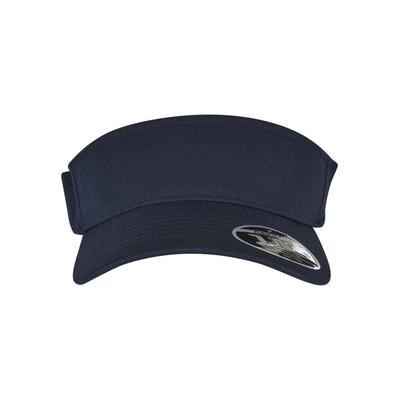 Visor FLEXFIT "Flexfit Unisex 110 Visor", Herren, Gr. onesize, blau (navy), 97% Polyester, 3% Elasthan, unifarben, Caps Visor