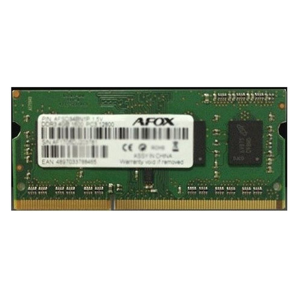 AFOX SODIMM Notebook Memory, DDR4, 16 GB, 2666 MHz, (AFSD416FS1P) (1 x 16GB, 2666 MHz, DDR4-RAM, SO-DIMM) (AFSD416FS1P)