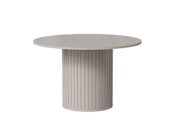 Esstisch THIRA 120x120x75,2 cm, Rund, Kaschmir