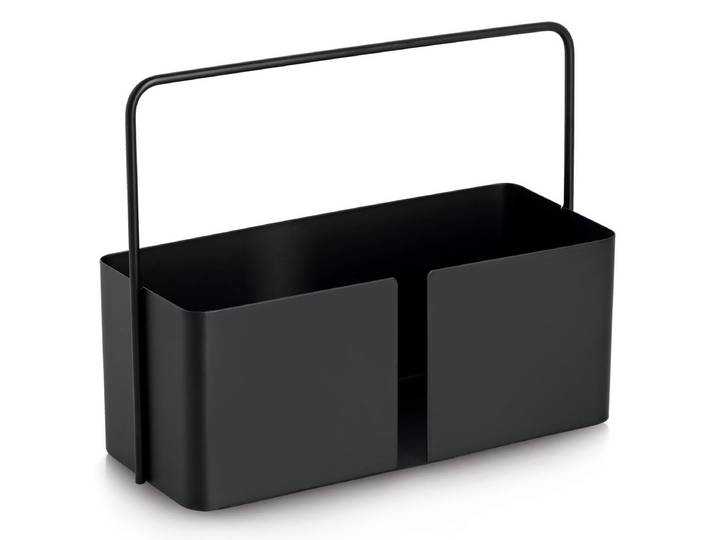 Porte-ustensiles Adeno Type A 12 x 25 x 30cm Noir