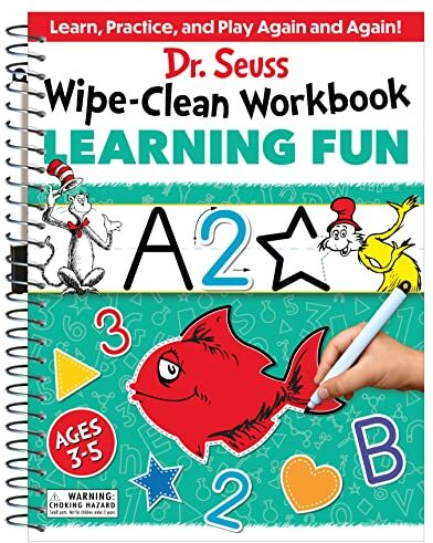 Dr. Seuss - Dr. Seuss Wipe-Clean Workbook: Learning Fun: Activity Workbook for Ages 3-5 (Dr. Seuss Workbooks) - Preis vom 30.09.2026 09:01:18 h