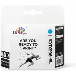 Print, Druckerpatrone, Tusz do HP OfficeJet Pro 9020 TBH-963XLCR CY ref.