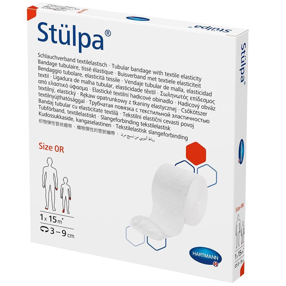 Stülpa Rolle 0R 1,5 cmx15 m Kdr.Fuß/Zehe 1 St Verband