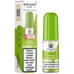 Apple Peach NicSalt Liquid by Bar Juice 5000 10ml / 20mg