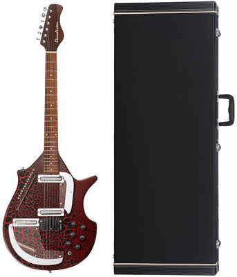 Danelectro Sitar Bundle Red Crackle