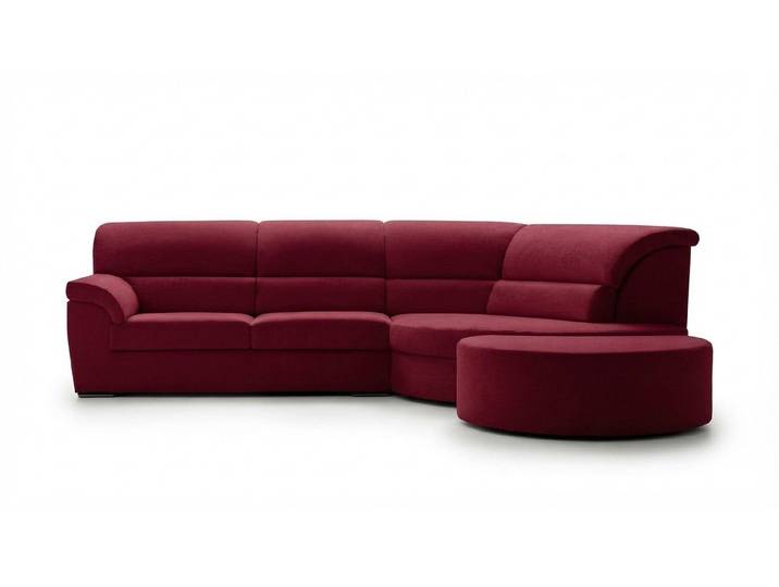 JVmoebel Ecksofa Italienische Eckcouch aus grauem Stoff mit optimalem Komfort, Made in Europa