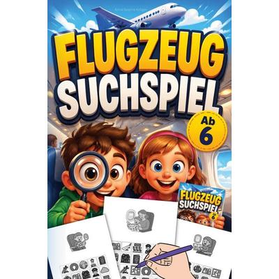 Flugzeug Suchspiel für Kinder ab 6, Taschenbuch von Anna Sophie Krüger, Bookmundo, 978-94-039-2243-0