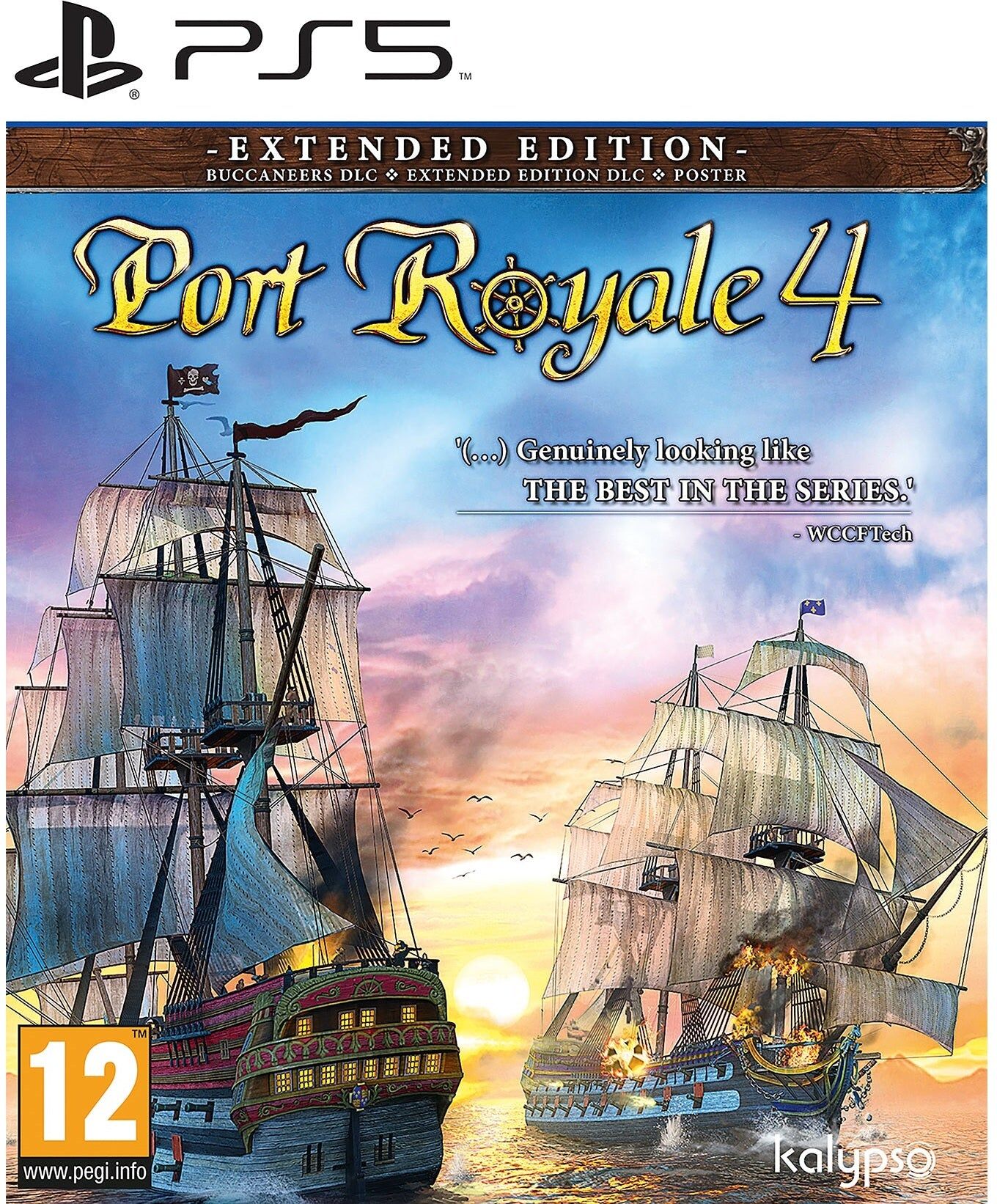 Kalypso Media Group Port Royale 4 Extended Edition for PlayStation 5 (Disc)