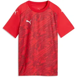 PUMA teamFINAL 26 Graphic Trikot Kinder 01 - PUMA red/PUMA white/dark cherry 128