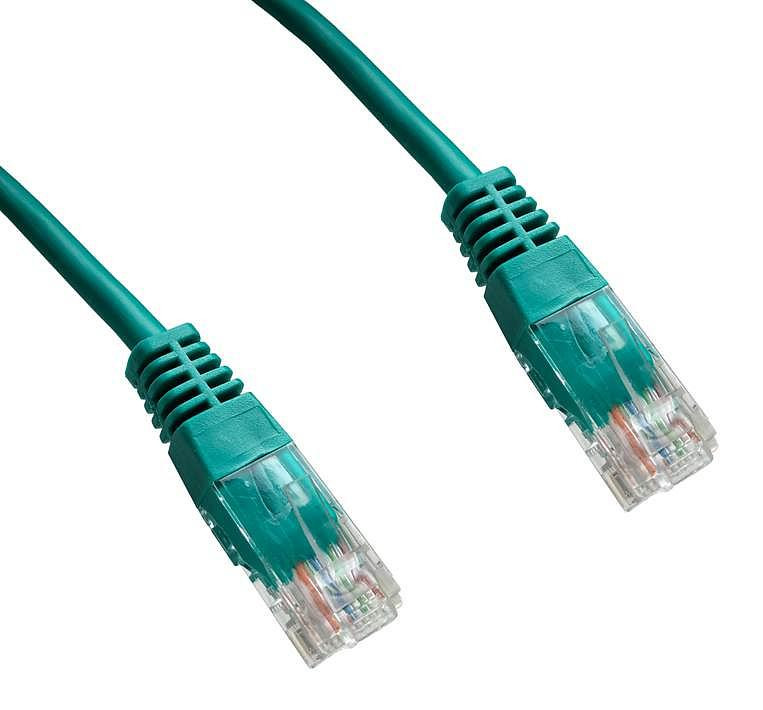 Datacom patchkabel UTP cat5e, 5 meter, groen
